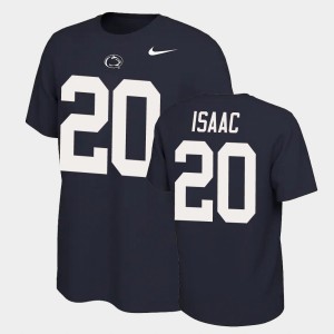 Men's Penn State Nittany Lions Name and Number Navy Adisa Isaac #20 Name & Number Retro T-Shirt 164126-116