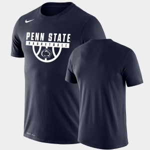 Men's Penn State Nittany Lions Drop Legend Navy Performance Basketball T-Shirt 250838-791