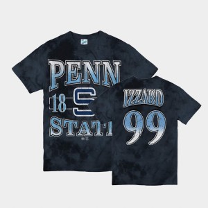 Men's Penn State Nittany Lions Vintage Tubular Navy Coziah Izzard #99 T-Shirt 893827-324