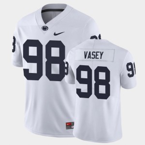 Men's Penn State Nittany Lions Limited White Dan Vasey #98 College Football Jersey 109828-291