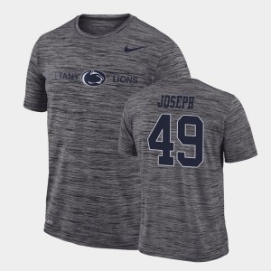 Men's Penn State Nittany Lions GFX Velocity Gray Daniel Joseph #49 Sideline Legend Performance T-Shirt 539339-133