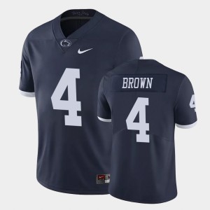 Men's Penn State Nittany Lions Limited Navy Journey Brown #4 College Football Jersey 216350-426