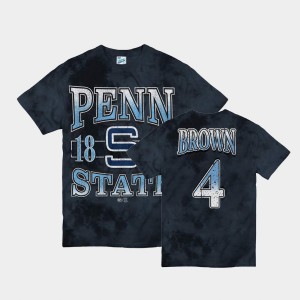 Men's Penn State Nittany Lions Vintage Tubular Navy Journey Brown #4 T-Shirt 174189-399