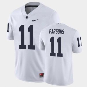 Men's Penn State Nittany Lions Game White Micah Parsons #11 College Football Jersey 995801-924