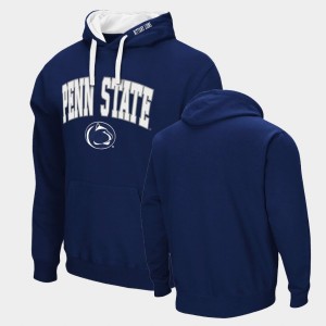 Men's Penn State Nittany Lions Arch & Logo 2.0 Navy Pullover Hoodie 672270-675