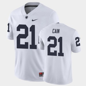 Men's Penn State Nittany Lions College Football White Noah Cain #21 Game Jersey 869292-183