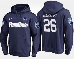 Men's Penn State Nittany Lions Name and Number Navy Saquon Barkley #26 Hoodie 429007-760