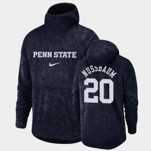 Men's Penn State Nittany Lions Basketball Spotlight Navy Taylor Nussbaum #20 Pullover Team Logo Hoodie 868284-993