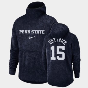 Men's Penn State Nittany Lions Basketball Spotlight Navy Trent Buttrick #15 Pullover Team Logo Hoodie 252849-550
