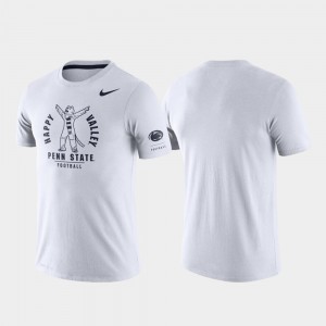 Men's Penn State Nittany Lions Rivalry White Tri-Blend Performance T-Shirt 509541-504