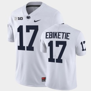 Men's Penn State Nittany Lions College Football White Arnold Ebiketie #17 Limited Jersey 271685-293