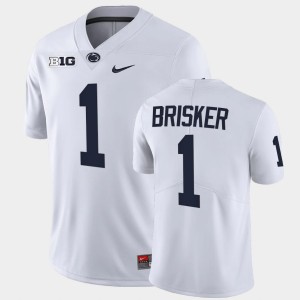 Men's Penn State Nittany Lions College Football White Jaquan Brisker #1 Limited Jersey 532565-764