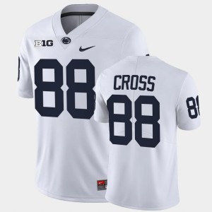 Men's Penn State Nittany Lions College Football White Jerry Cross #88 Limited Jersey 613866-401