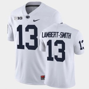 Men's Penn State Nittany Lions College Football White KeAndre Lambert-Smith #13 Limited Jersey 765177-358