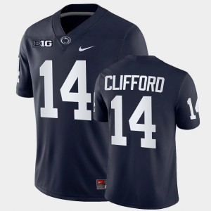 Men's Penn State Nittany Lions College Football Navy Sean Clifford #14 Game Jersey 830580-907