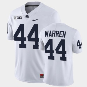 Men's Penn State Nittany Lions College Football White Tyler Warren #44 Limited Jersey 765875-659