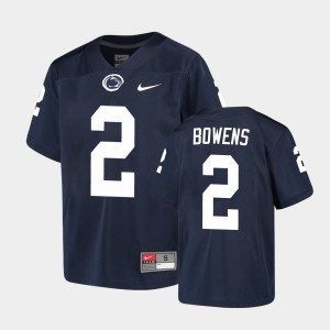 Youth Penn State Nittany Lions Alumni Navy Micah Bowens #2 Jersey 415508-176